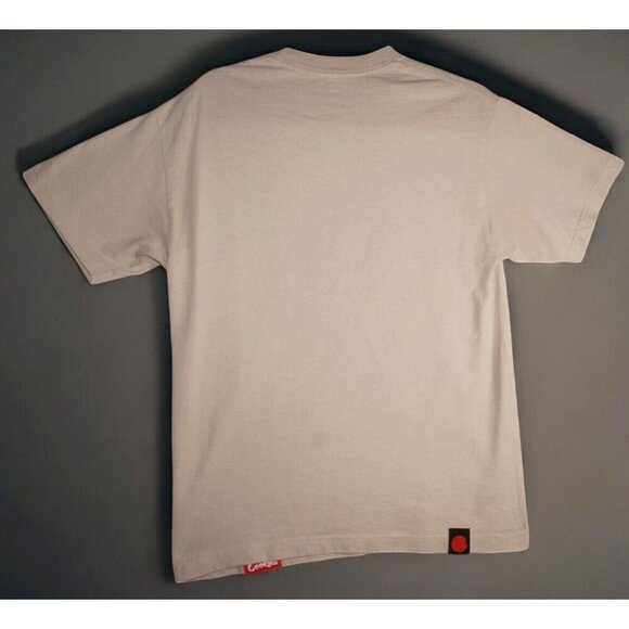 Cookies World Wide Beige Graphic T-Shirt - Size Medium - Picture 4 of 12